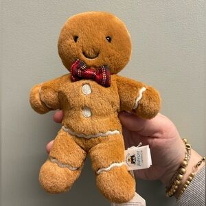 NWT Jellycat Jolly Gingerbread Fred